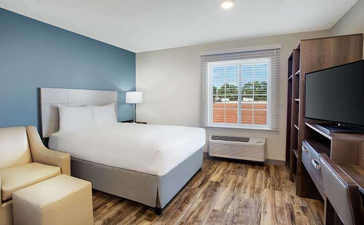 Woodspring Suites Seattle Everett Oda fotoğraf